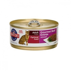 Hills Feline Adult with Beef 24 шт х 85 гр / Хиллс для взрослых кошек с говядиной (24 шт х 85 гр)