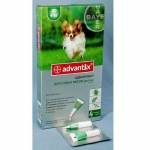 Advantix 40  / Капли Адвантикс 40 для собак до 4 кг 4шт х 0,4 мл